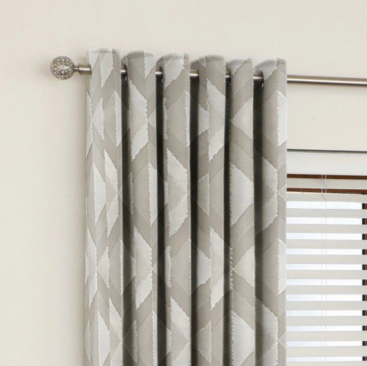 Mali sandstone eyelet curtains